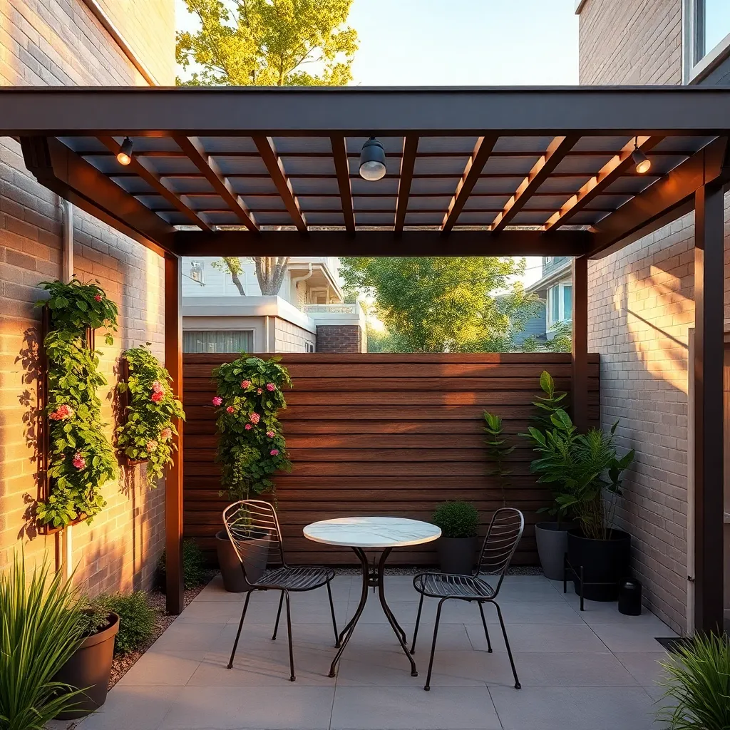 Maximizing Space with Compact Pergolas