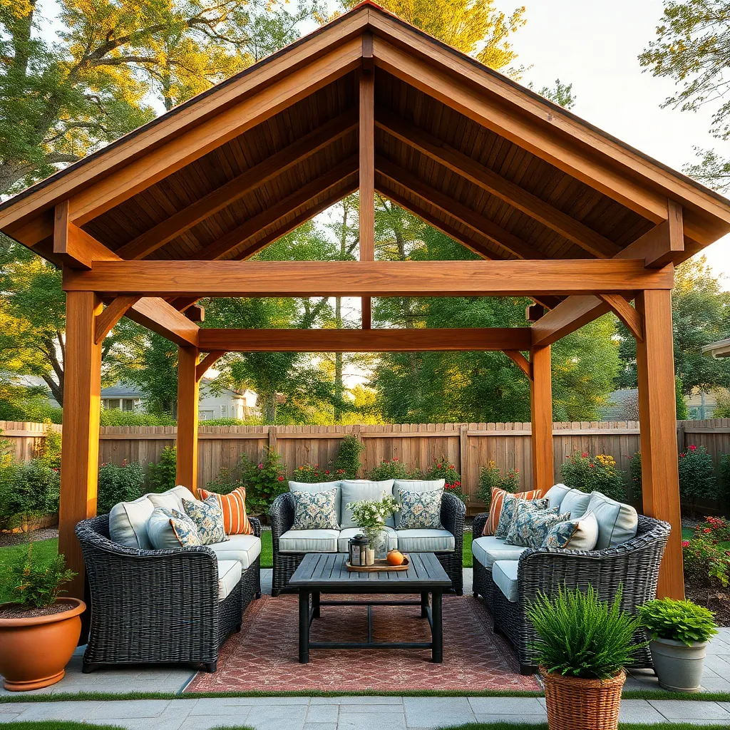 Affordable Furniture for Outdoor Pavilions