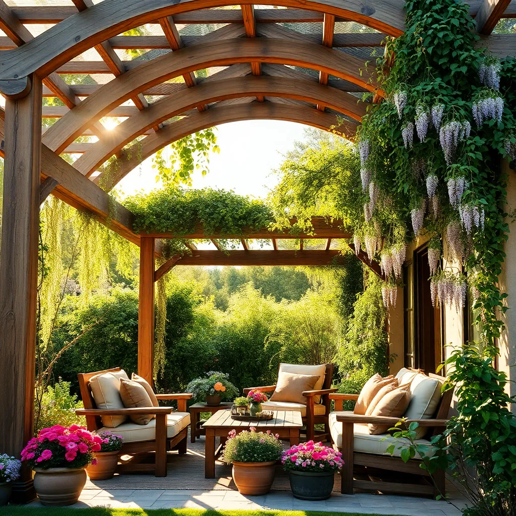 Incorporating Climbing Plants Elegantly