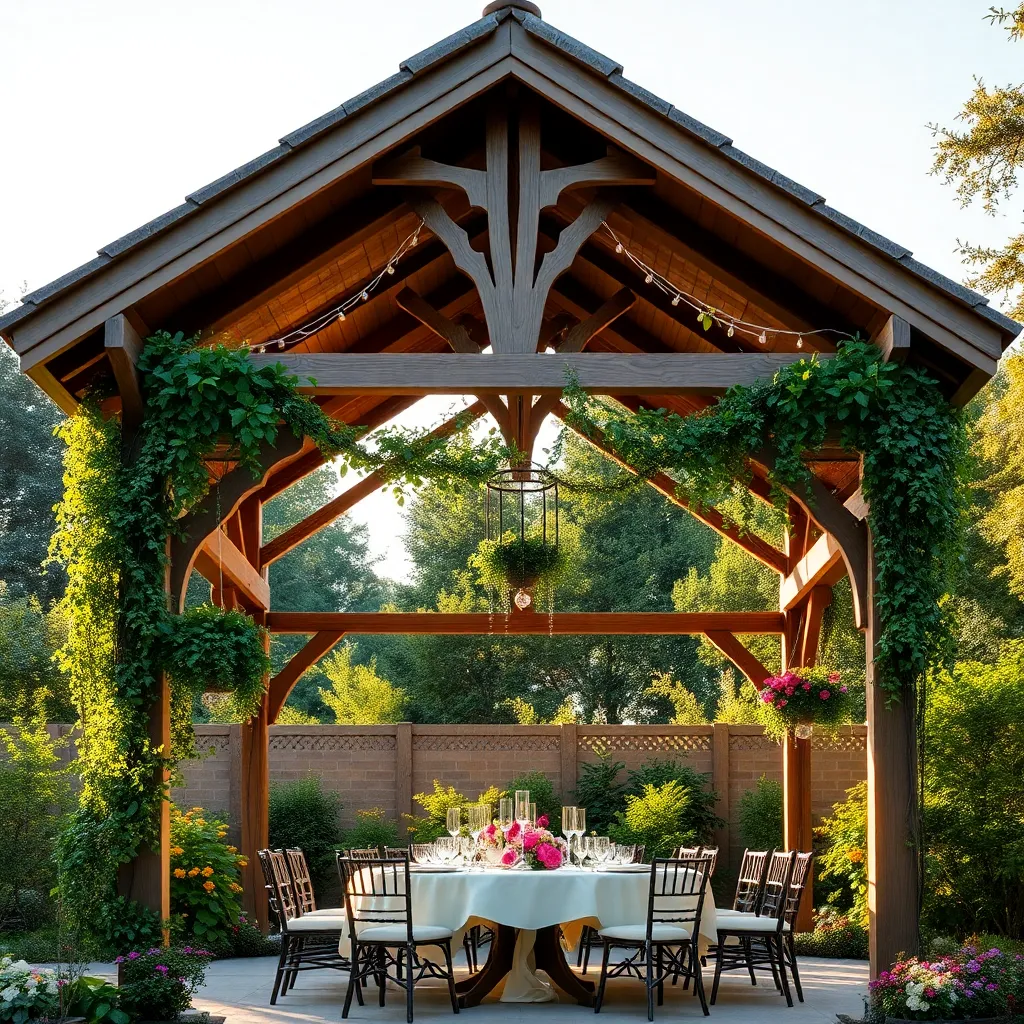 Enhance Ambiance with Hanging Greenery