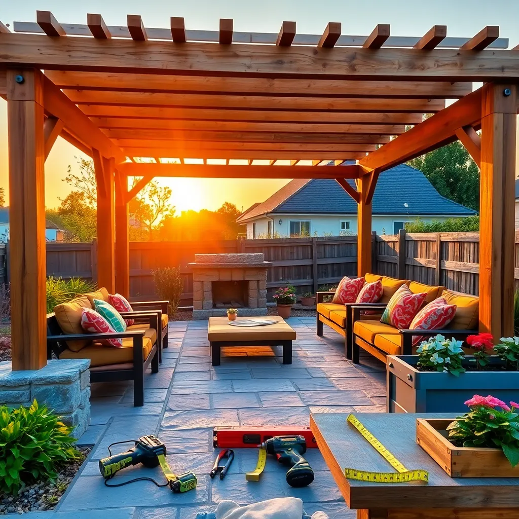 Essential Tools for Pergola Assembly