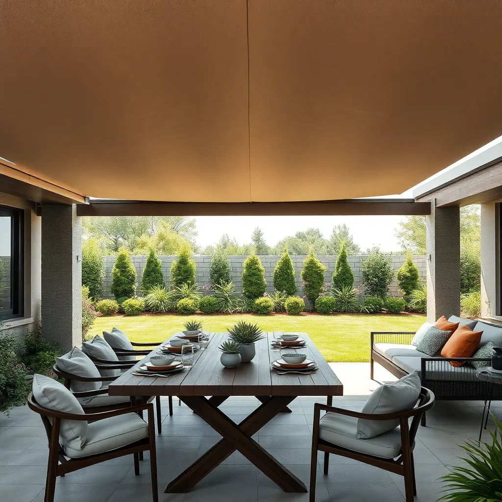 Stylish Canopies for Sun Protection