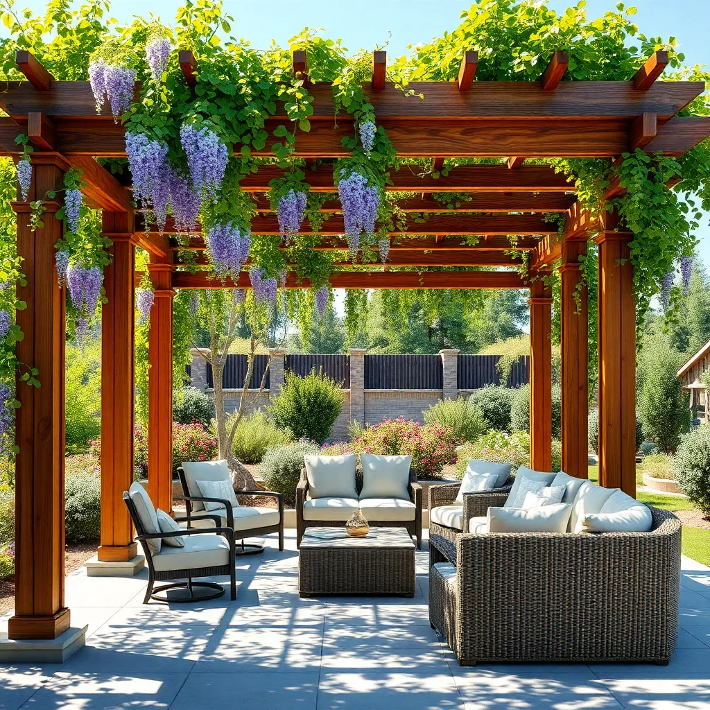 Incorporate Climbing Plants for Shade