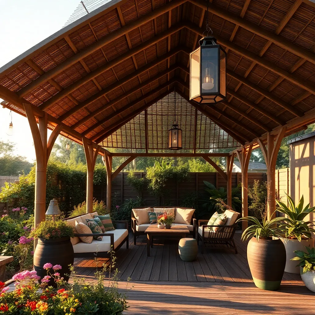 Eco-Friendly Bamboo Structure (Sustainable Materials)