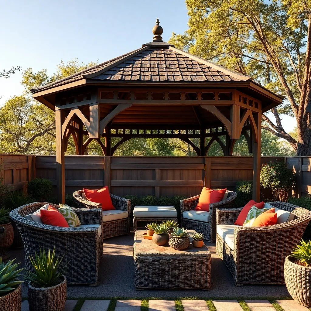 Customization Tips for Unique Gazebos