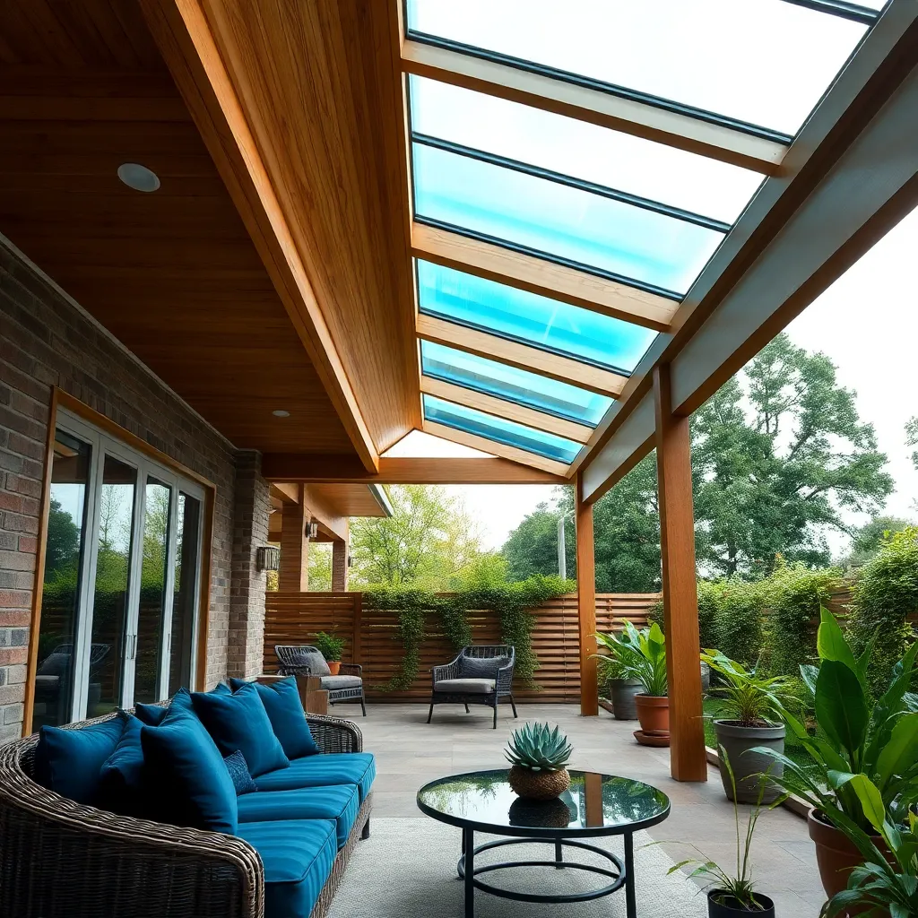 Incorporating Skylights in Patio Covers