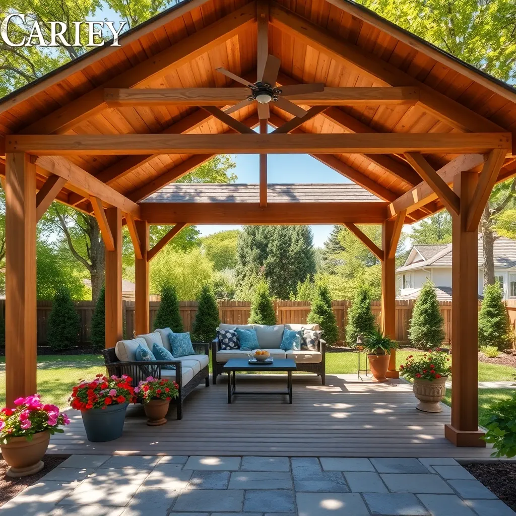 Construct Sturdy Pavilion Frame