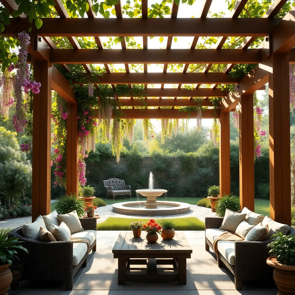 Incorporate Climbing Plants for Coverage