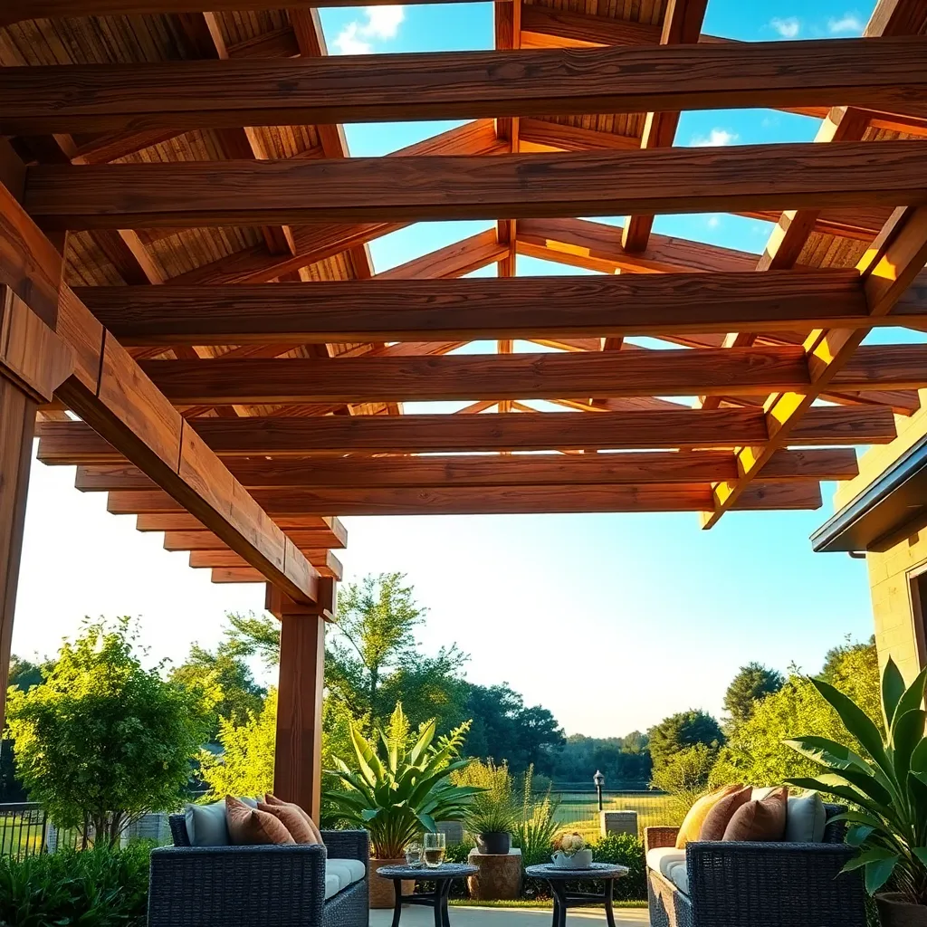 Attach Beams and Cross Rafters