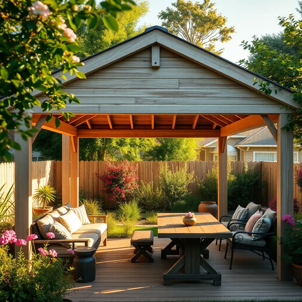 Design a Simple Pavilion Plan