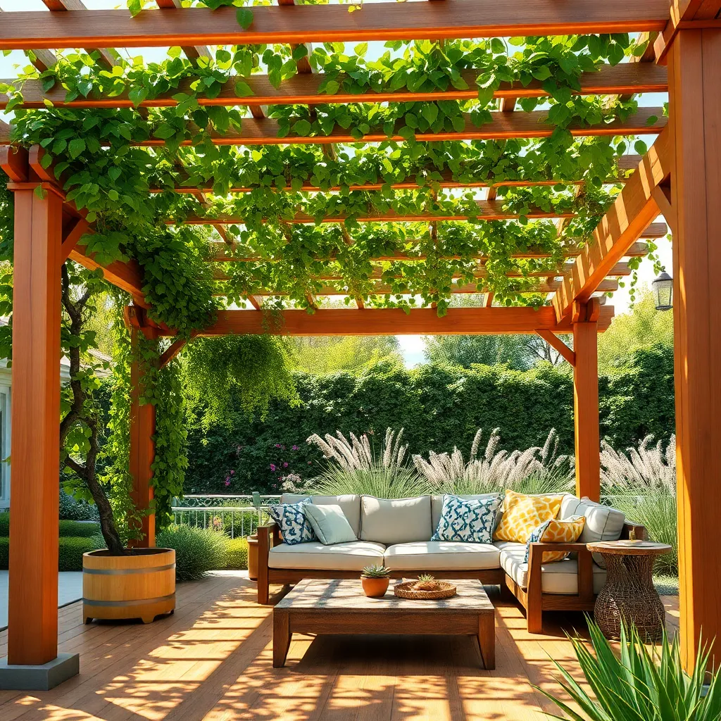 Utilize Climbing Plants for Coverage