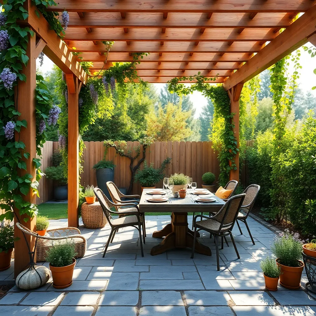 Utilize Climbing Plants for Coverage