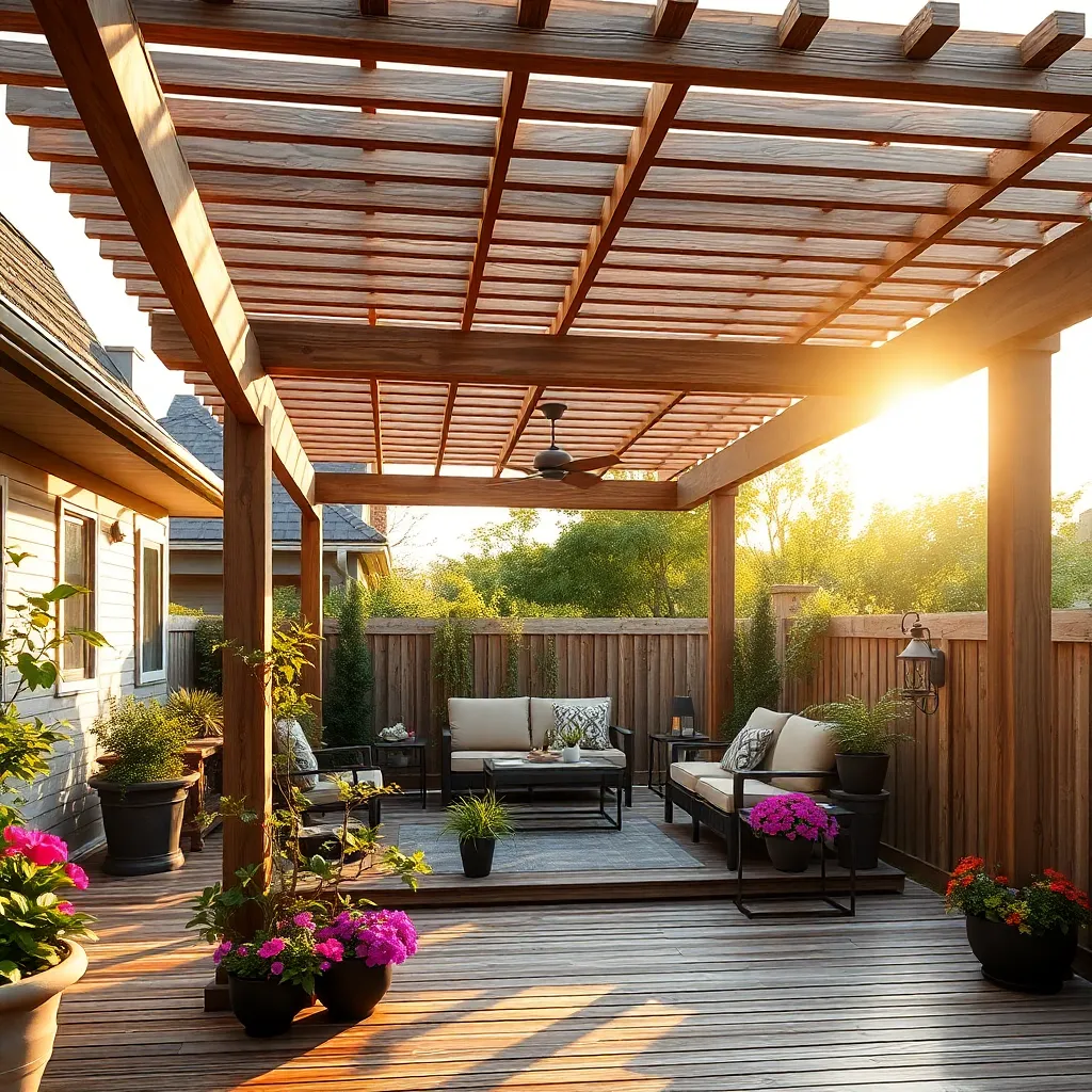 Select and Measure Pergola Site