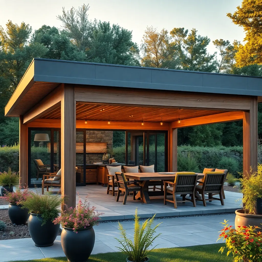 Choose Suitable Pavilion Materials