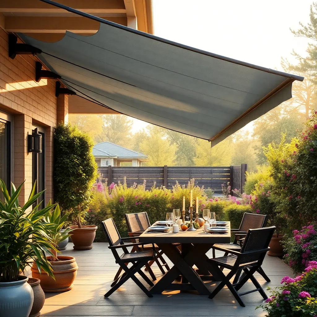 Retractable Awning System (Flexible Shade for Every Occasion)