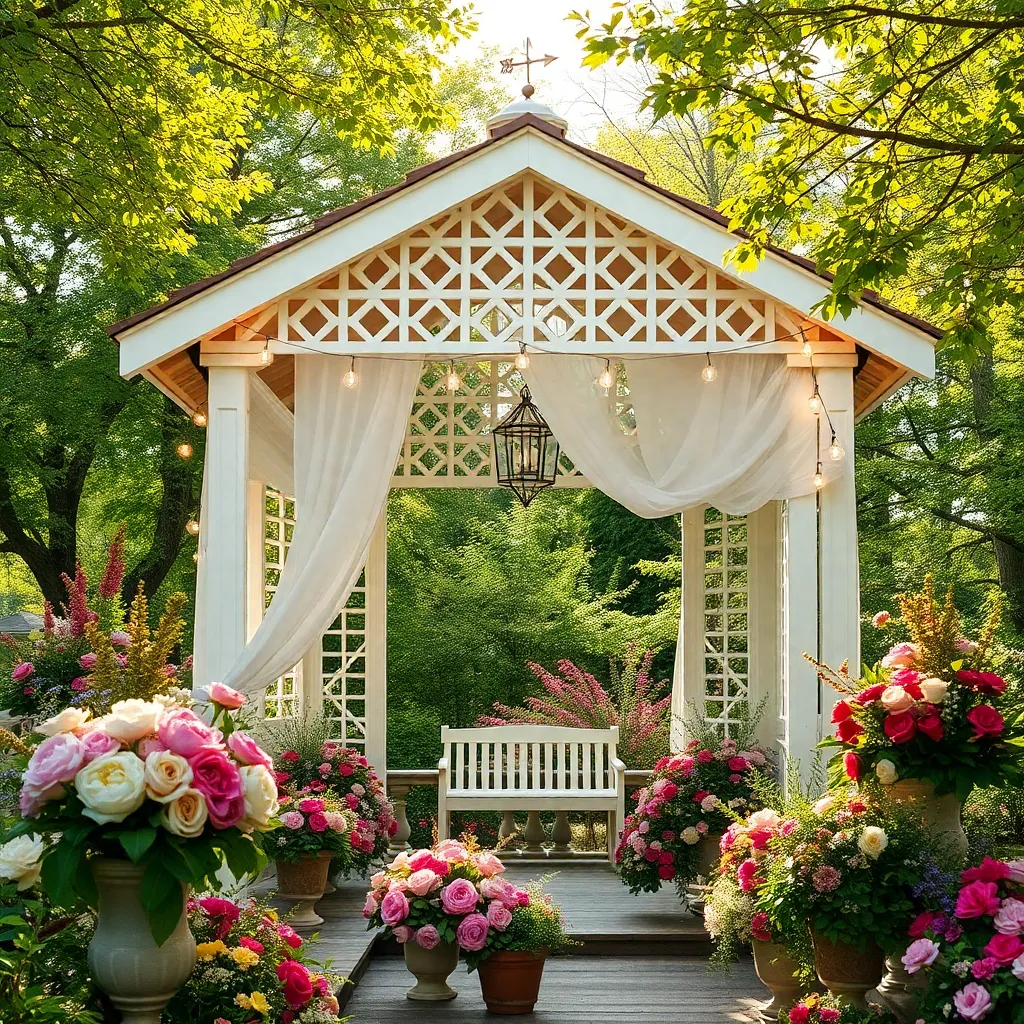 Incorporate Lush Floral Arrangements