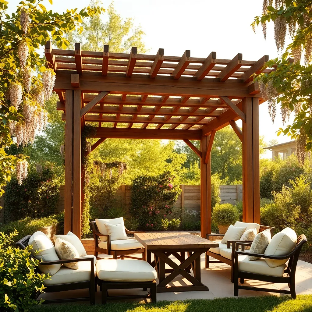 Incorporating Pergolas into Garden Landscapes