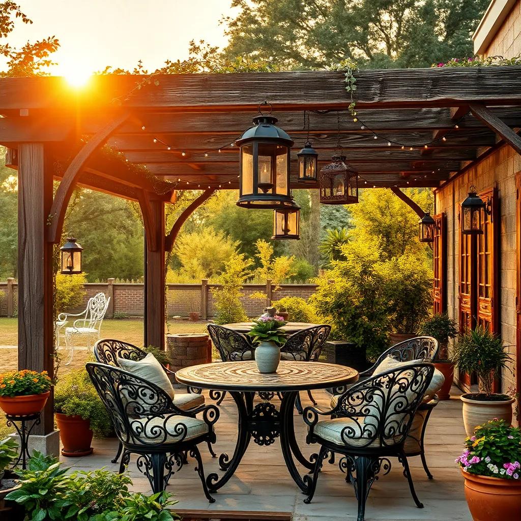 Add Vintage-Style Iron Fixtures