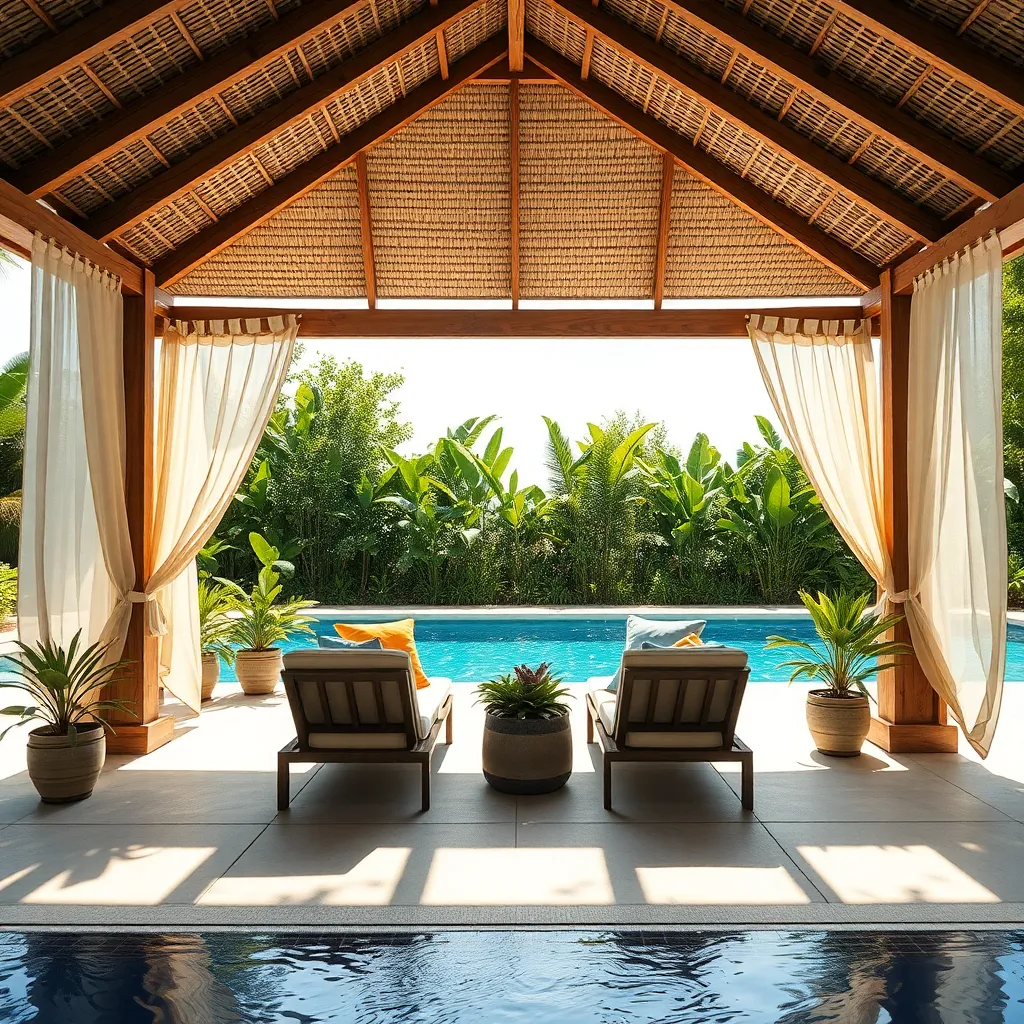 Choosing the Perfect Poolside Gazebo