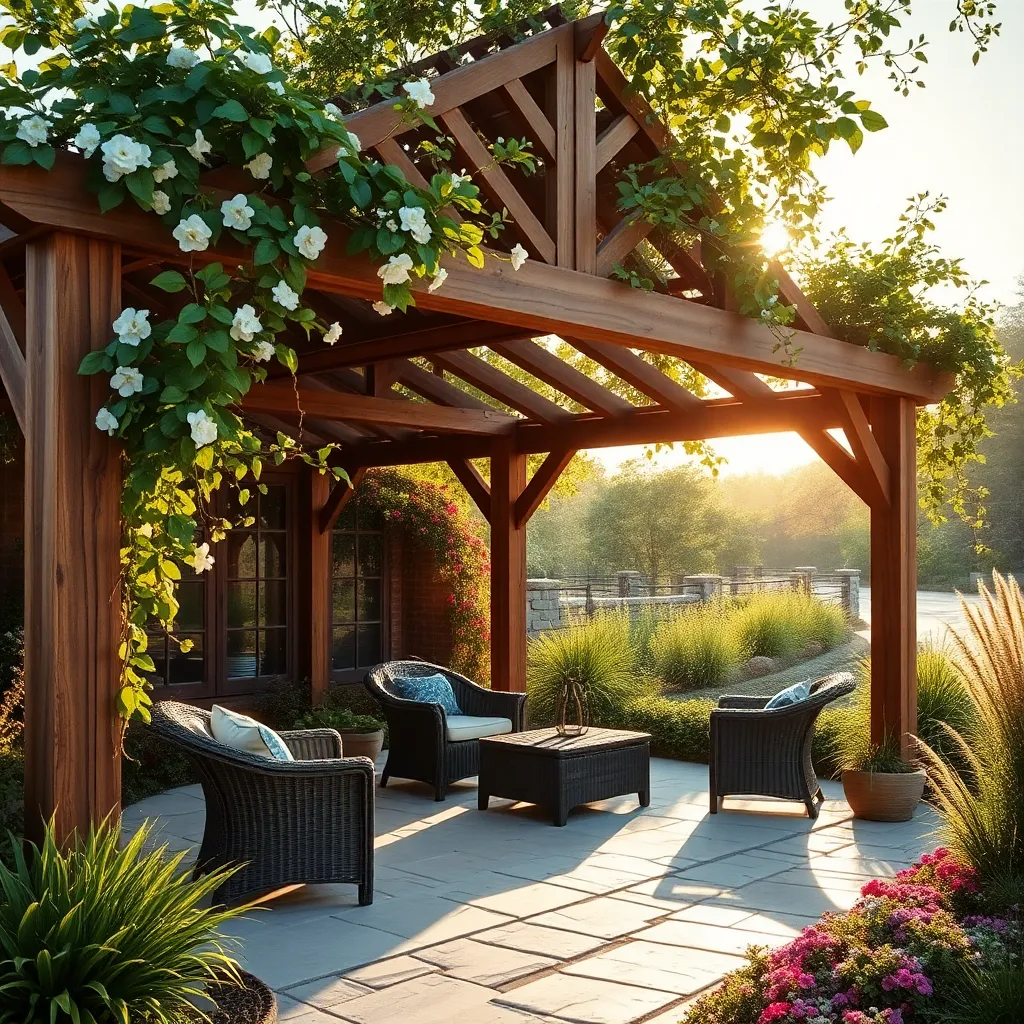 Enhancing Gardens with Wooden Arbors