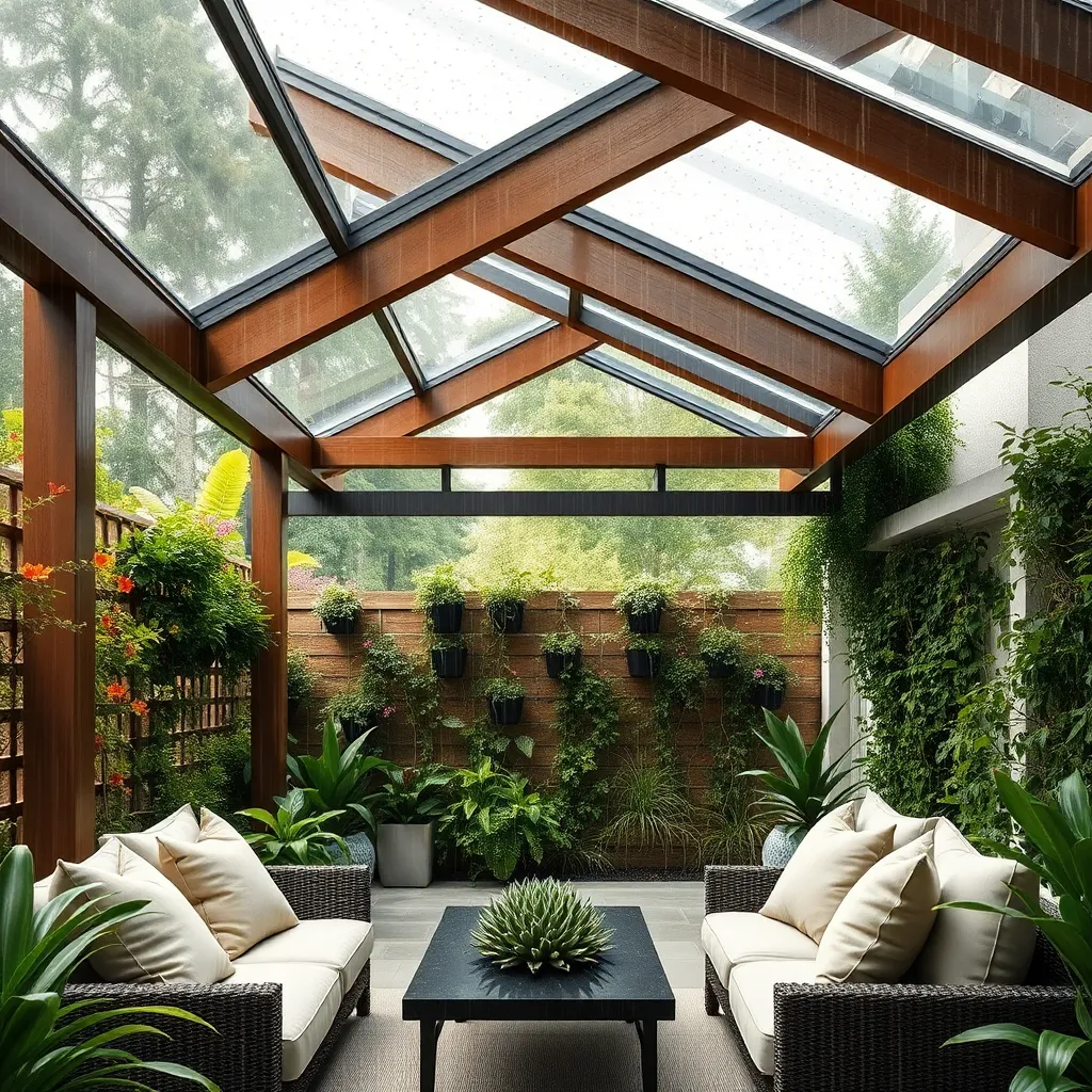 Maintaining Privacy With Vertical Gardens