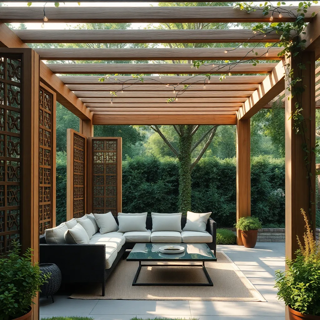 Utilize Elegant Privacy Screens